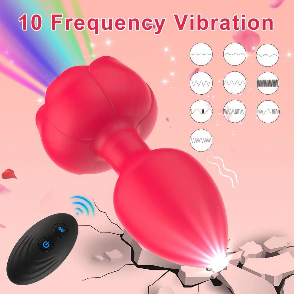 S/M/L Sexy Toys Anal Plug Butt Vibrator Women/Men Soft Silicone Erotic Anal Plug Training Adults Sex Toys for Couple Women Gay