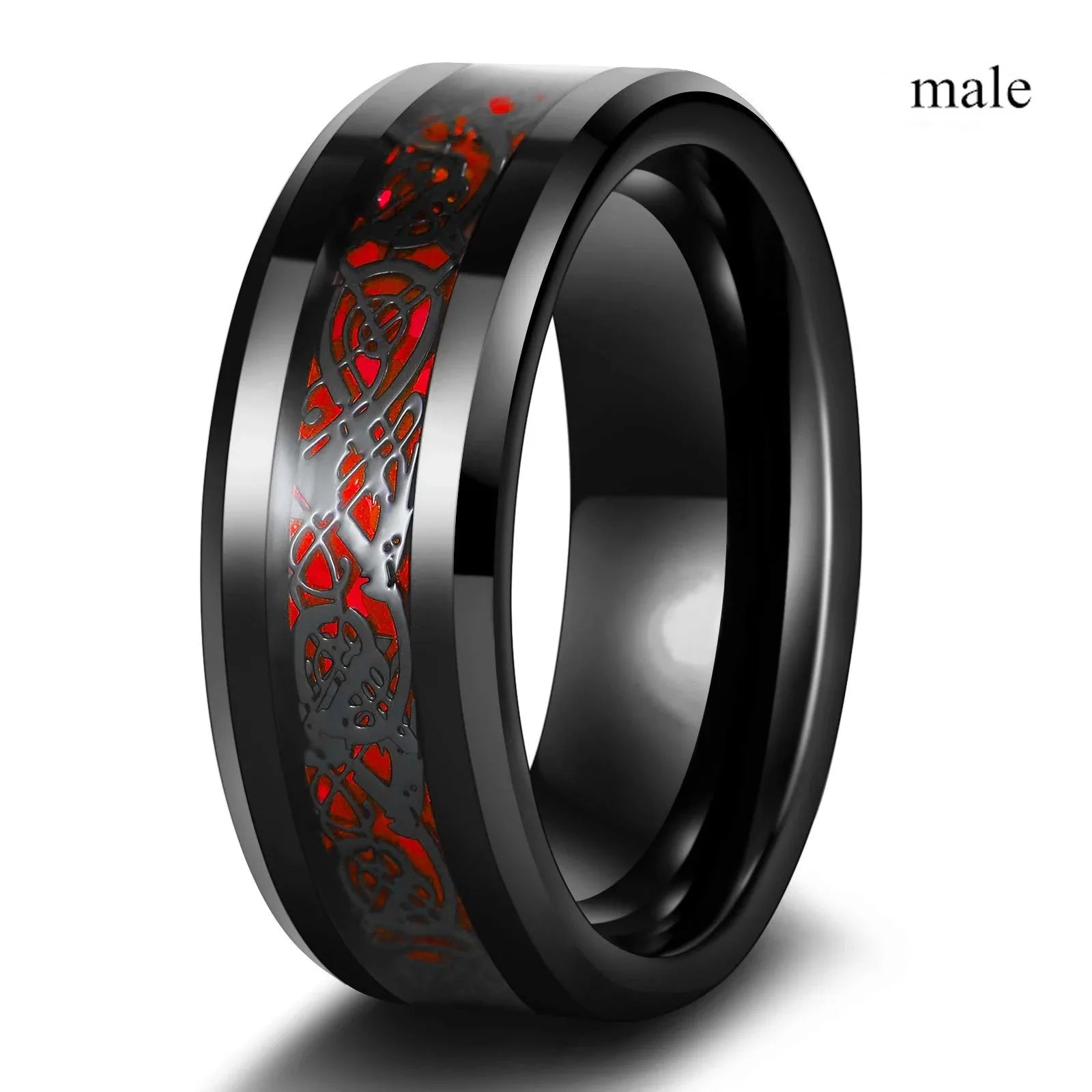 Couple Rings For Women White Rhinestones Zirconia Rings Set Simple CZ Stainless Steel Men Ring Wedding Jewelry For Lover Gifts
