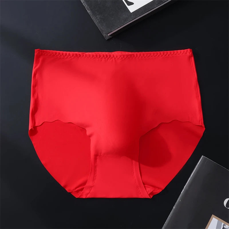 Men's Plus Size Bikini Underwear – Seamless Ice Silk Intimate Briefs