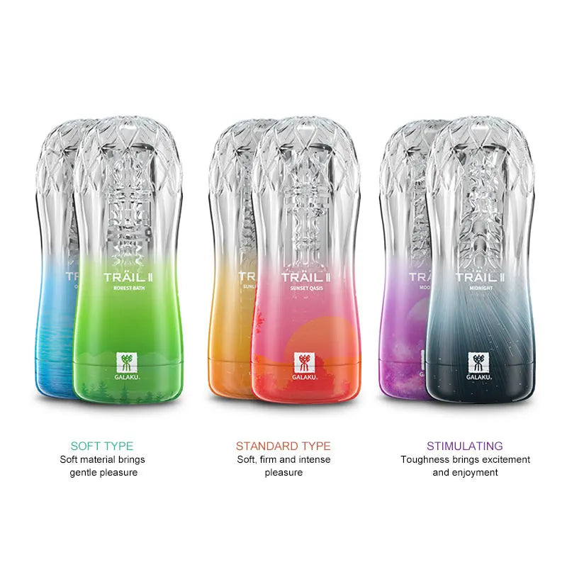 Male Masturbator Pocket Pussy Cup – Soft Transparent Vacuum Stroker