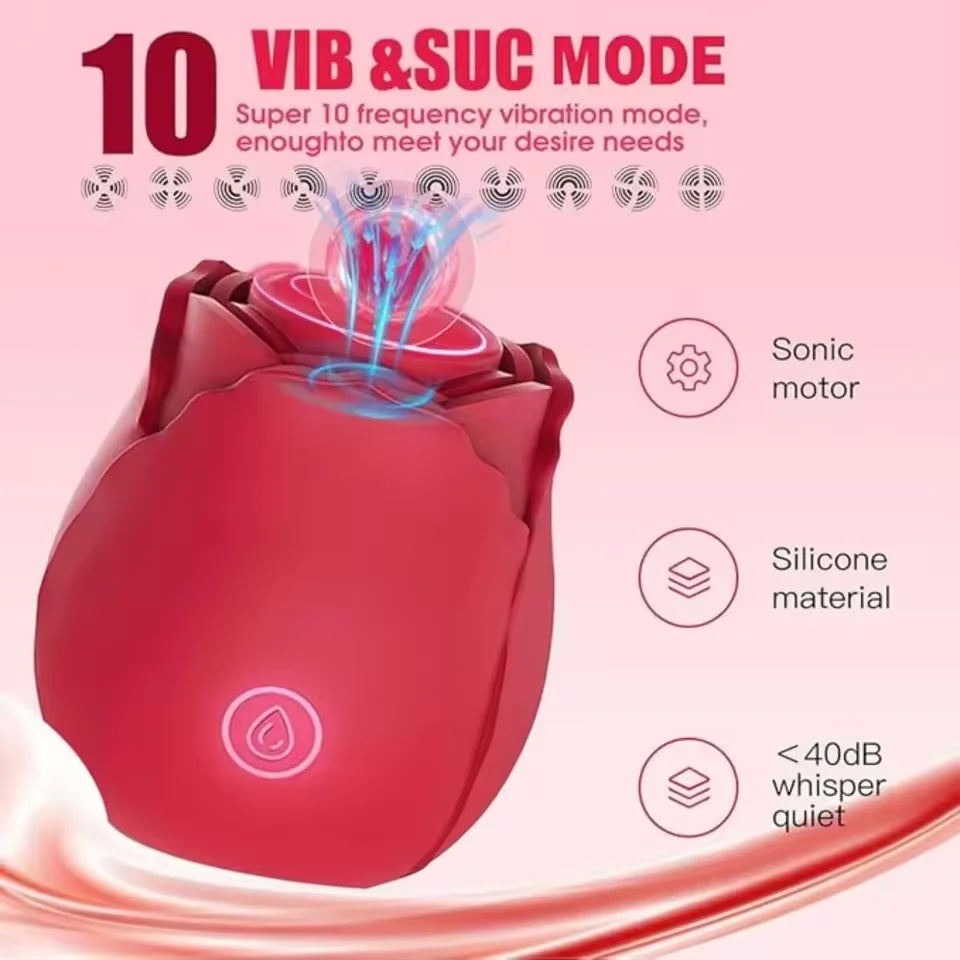 Sucking Vibrator for Women Vacuum Suction Nipple Oral Massager Female Powerful G-Spot Clitoris Vagin Stimulator Adult Sex Toys