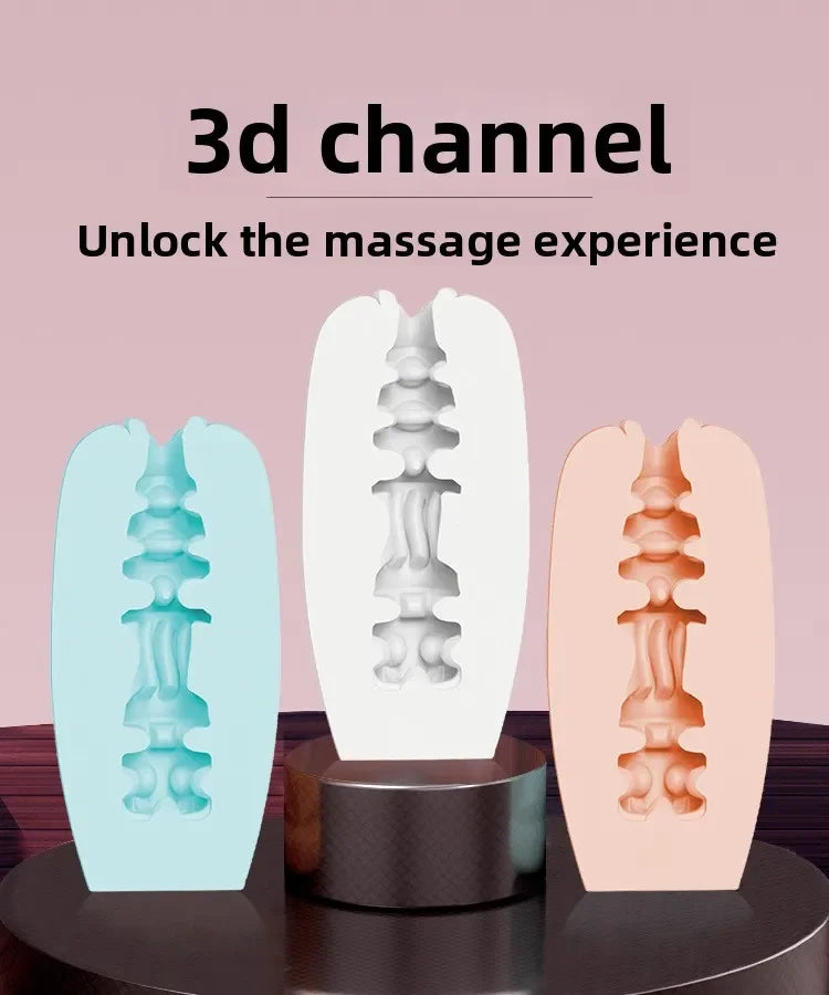 Male Masturbator Silicone Stroker Cup – Portable Oral Pleasure Device