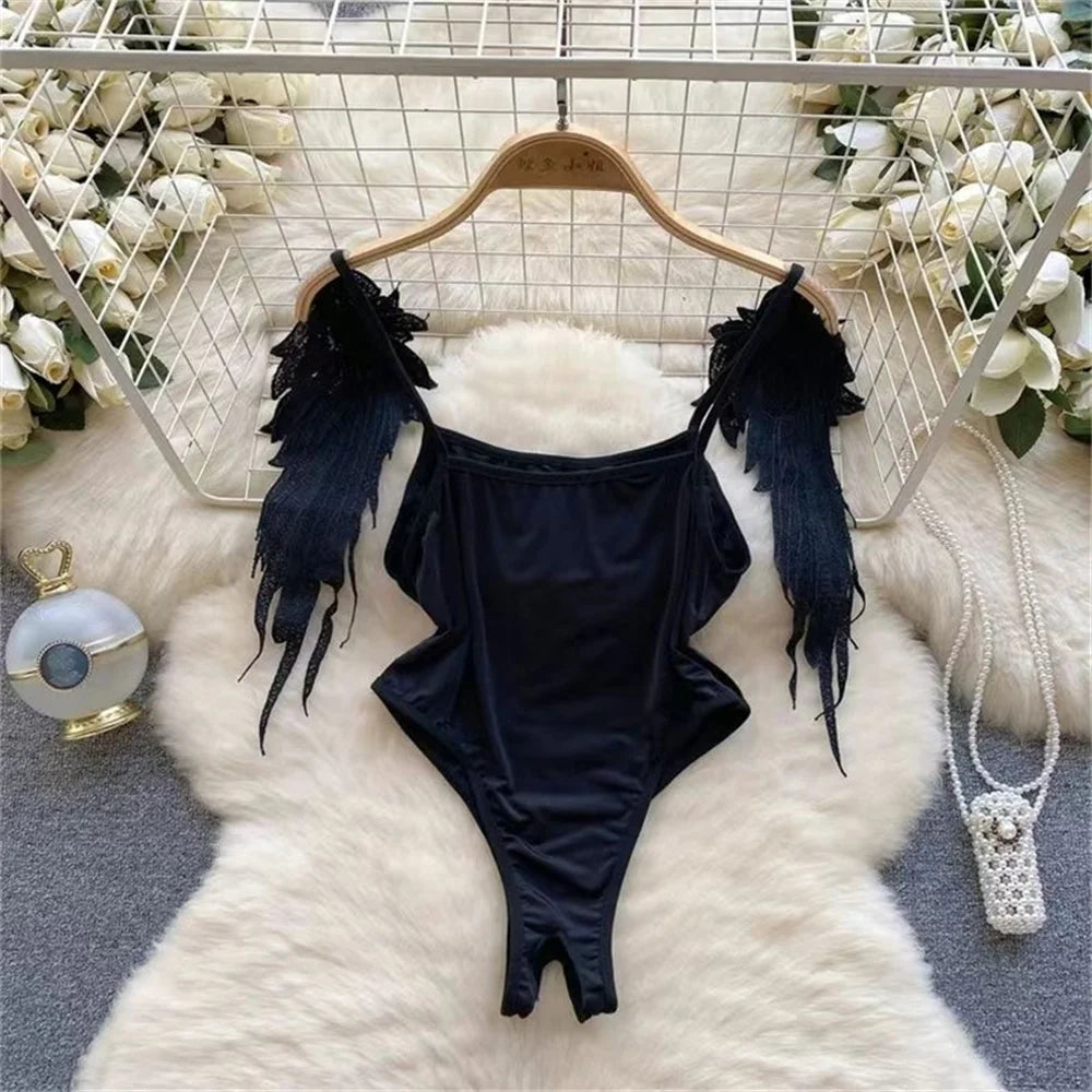 Sexy Sweet Cute Hotsweet Women's Jumpsuit Rabbit Girl Roleplay Cosplay Costume Shirt Hollow Out Backless Sexy Lingerie Jumpsuit