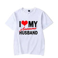 I Love My Awesome Wife Husband T Shirts Women Honeymoon Couple Outfits Dating Couples Anniversary Gifts Men