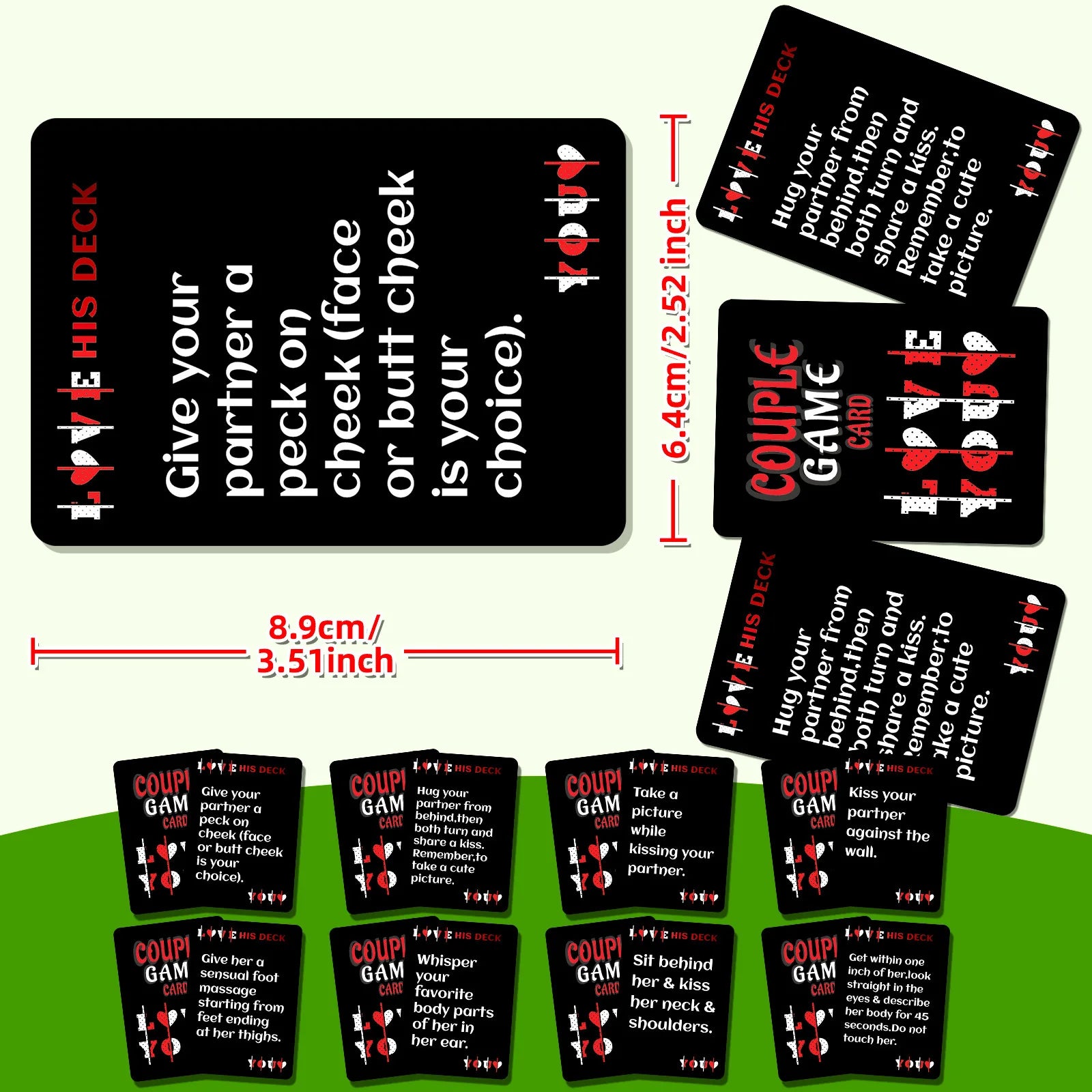 Couples Challenge Card Game – Fun Date Night Conversation & Relationship Building Cards | Interactive Game for Couples