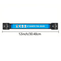 12 inch Magnetic Tool Holder Heavy Duty Tool Bar,Space Saving Metal Organizer Rack Tool for Workshop Garage Home