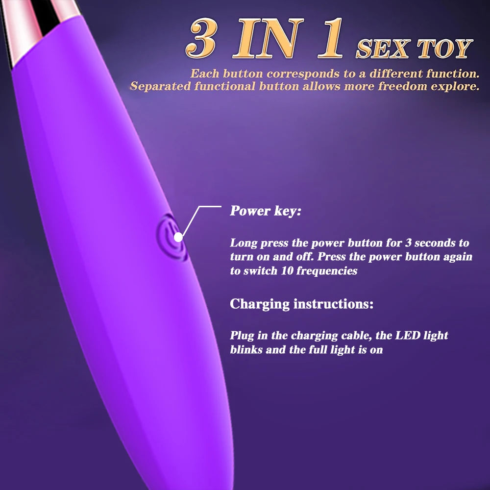 G-Spot Finger Vibrator for Women – Clitoral & Nipple Stimulator