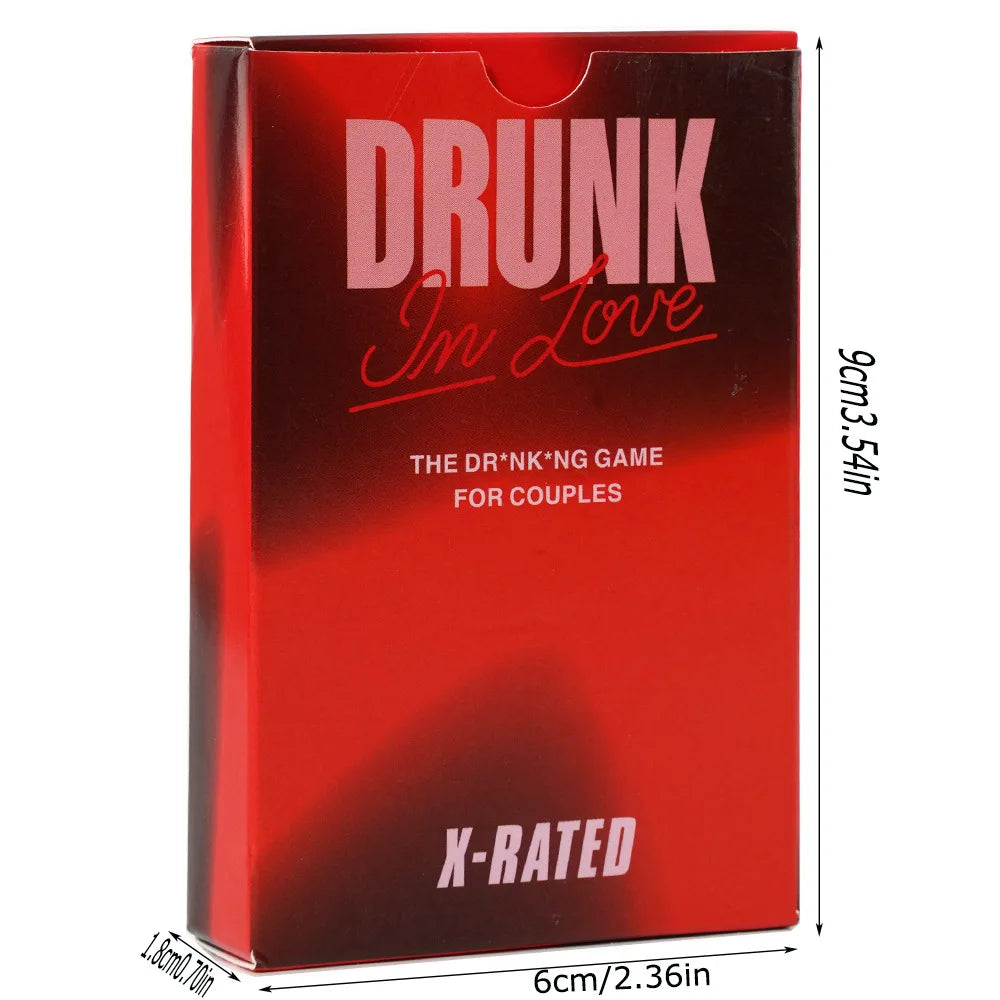 Drunk In Love - Original Couples Drinking Card Game Super Fun Date Night Games & Relationship Couples Games for Adults