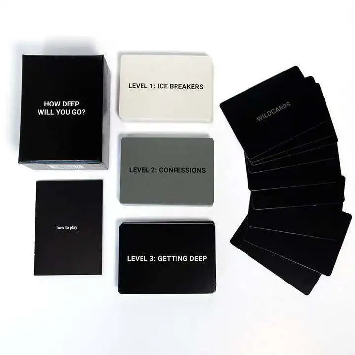 Couples Conversation Card Game – Deep Questions & Fun Challenges for Date Night | Relationship Building Card Deck