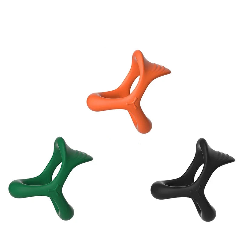 Bondage Penis Ring Sleeve Silicone Chastity Cage Cockring Sex Toy Fors Men Gay Delay Ejaculation Strong Erection Penis Extender