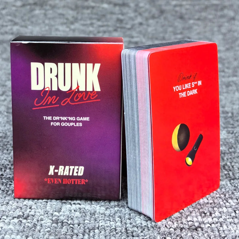Drunk In Love - Original Couples Drinking Card Game Super Fun Date Night Games & Relationship Couples Games for Adults