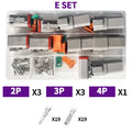 DT Series Deutsch Waterproof Connector Kit Repair Tool Portable Box Suit DT06-2/3/4/6/8/12S DT04-2/3/4/6/8/12P Terminal & Pliers