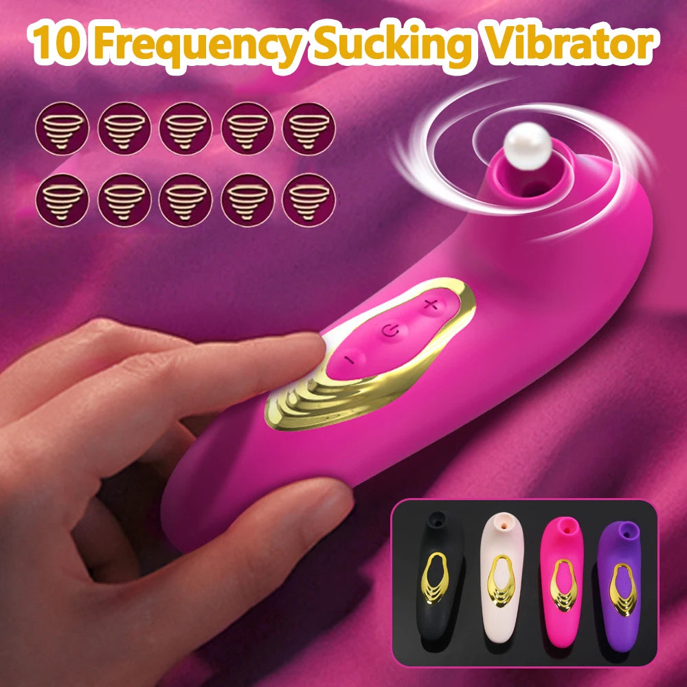 Powerful Clitoral Sucking Vibrator Nipple G Spot Blowjob Clitoris Erotic Stimulator Female Masturbator Sex Toys for Women Adult