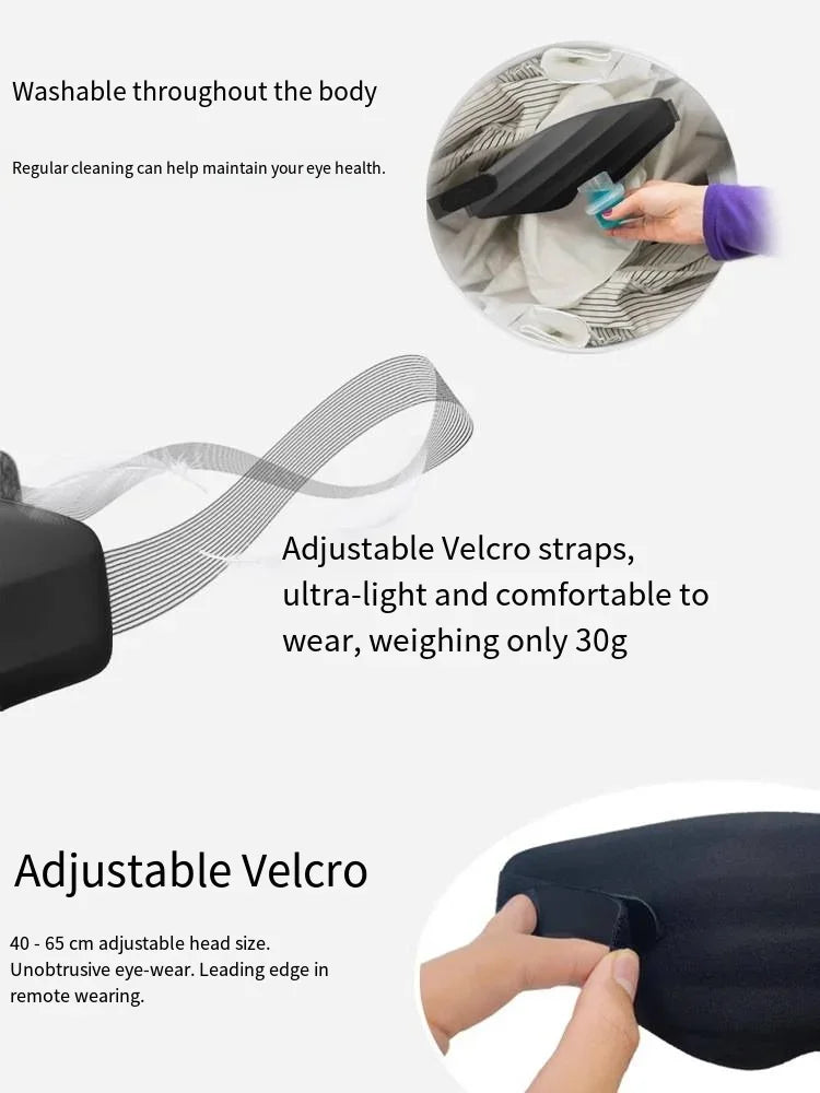 Eye Mask Sleep 3D Stereoscopic Sleep Aid for Men Women Adult Portable For Sleeping Block Out Light Eye Mask Travel