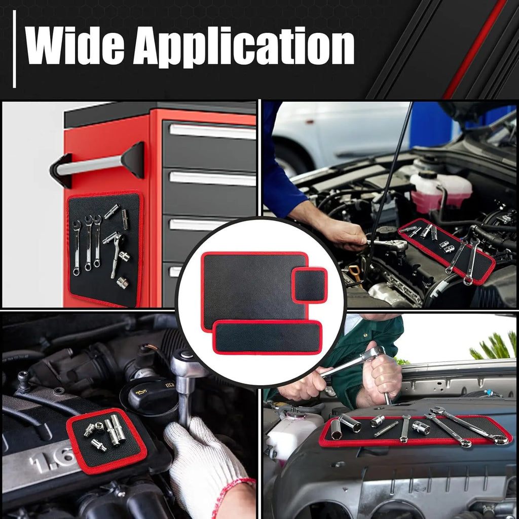 New Magnetic Tool Mat, Space Saving Wall Mount, Quick Organization, Improve Workshop Efficiency, Portable Tool Rack and Pad