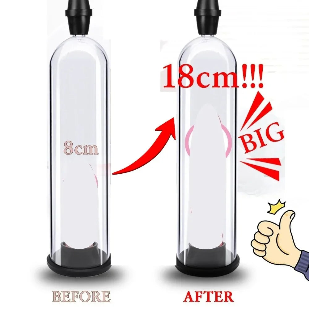 Penis Pomp Vacuum For Pump Voor Penis vergroting Male Enhancement Erectie Cock Pomp Masturbator Penis Trainer Sex Toys for Man