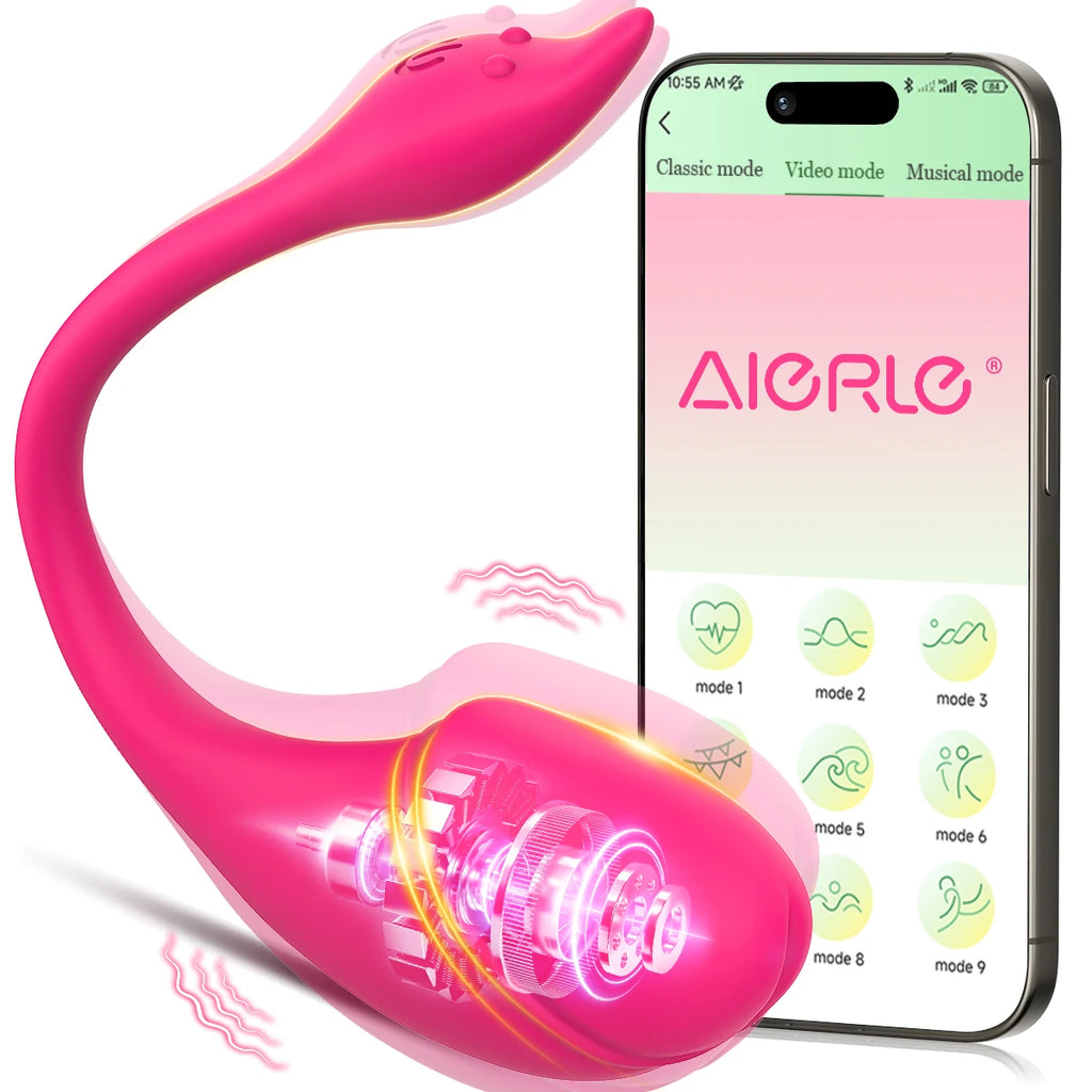 Wireless APP Couples Vibrator Clitoris Stimulator for Women Female G Spot Vagina Vibrating Massager Beginner Sex Toy Adult Goods