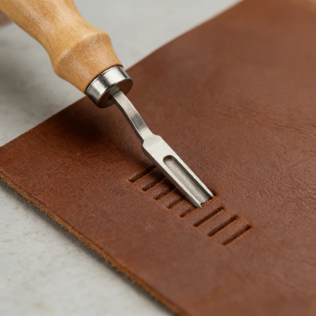 Leather tool set DIY handmade leather sewing set art 18 kinds of multifunctional leather repair and production tools