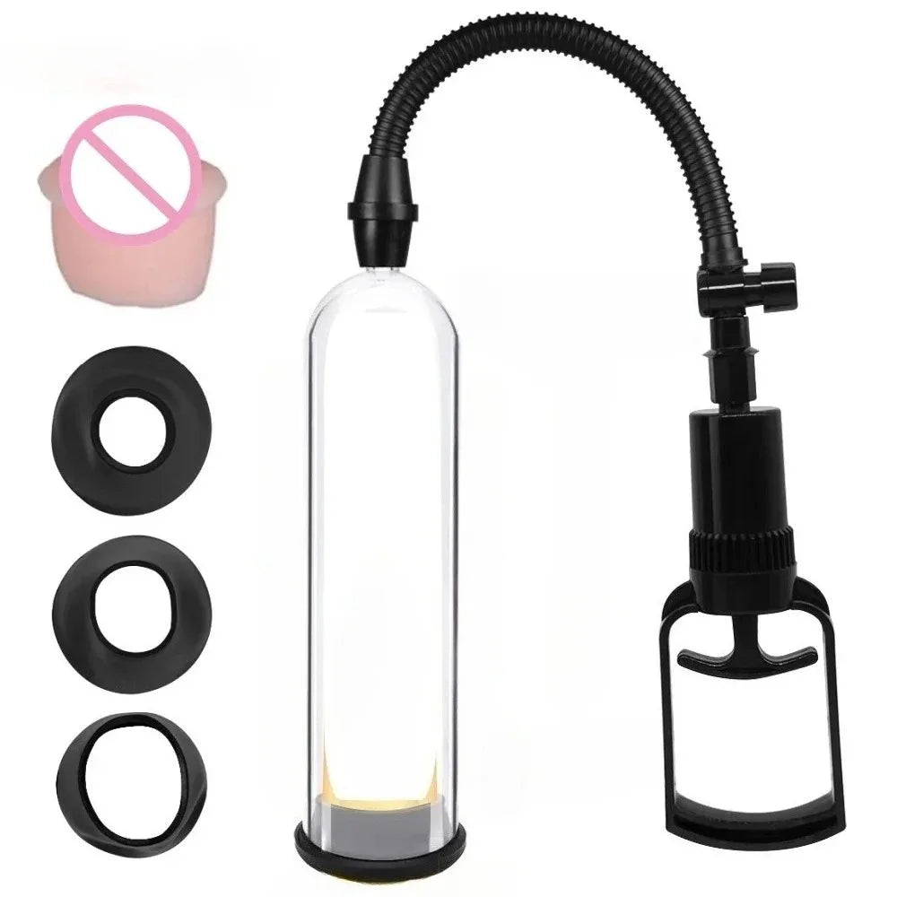 Penis Pomp Vacuum For Pump Voor Penis vergroting Male Enhancement Erectie Cock Pomp Masturbator Penis Trainer Sex Toys for Man