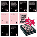 Couple Card Game Romantic Truth or Dare Drinking Game for Adults Date Night Activity Anniversary Valentine Gift 50Pcs