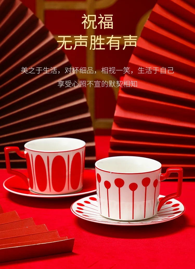 Korean Style Fatty Mug Design Splash Ink Ceramic Cup Spot Mugs Simple Coffee Mug Couple Cups Coffee Mugs Tea Drinkware