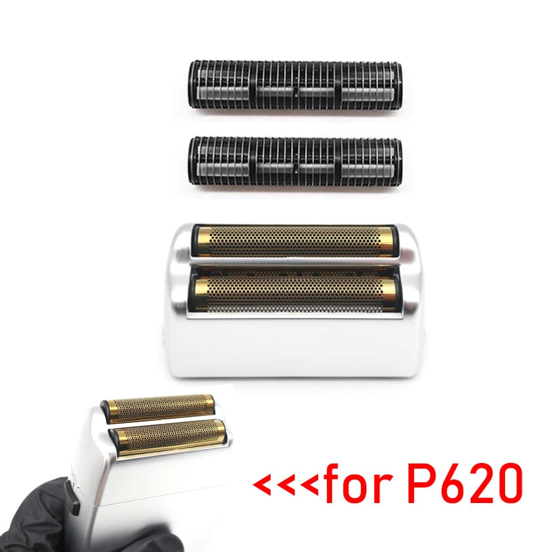 Professional Barber Shaver 11000RPM 7W Double Foil Beard Trimmer Electric Shaver for Men Pop Barbers